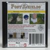 Post Shields. Post Shields Inc. 4 in. H X 4 in. W X 4 in. L Plastic Black Fence Post Protection 5282711010